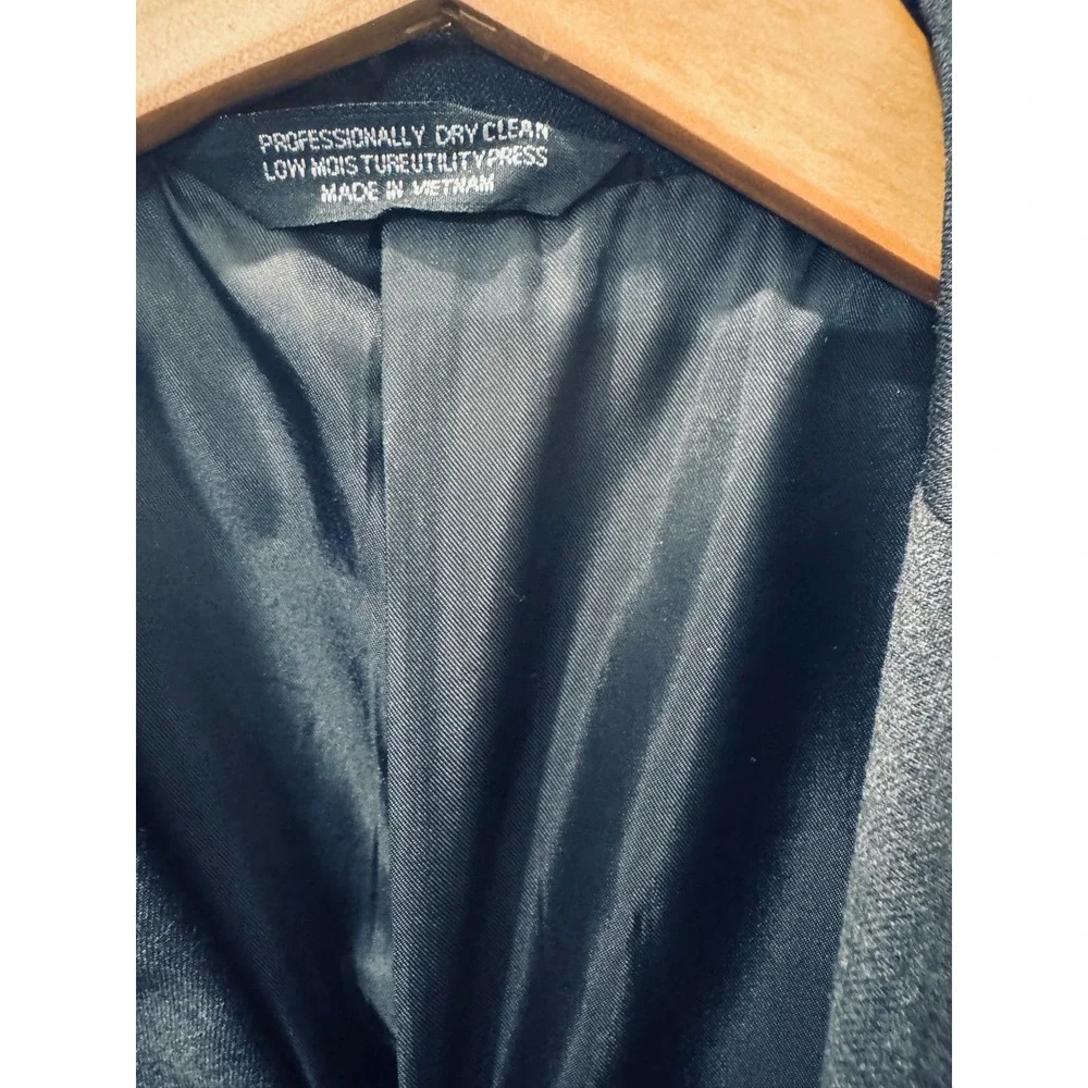 Claiborne Men's NWT Charcoal Gray Wool Blend‎ Suit Jacket Blazer 42L